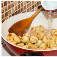 冷凍ポルチーニ茸を揚げる時間